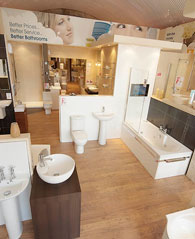 Inside the Better Bathrooms Showroom