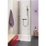 Grade A1 - Grohe Black Thermostatic Mixer Shower with Slide Rail Kit
