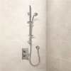 Eco Slide Shower Rail Kit with EcoStyle Dual Valve &amp; Wall Outlet