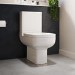Grade A1 - Close Coupled Toilet with Soft Close Seat - Seren