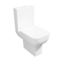 Grade A1 - Close Coupled Toilet with Soft Close Seat - Seren