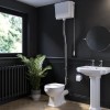 Close Coupled Traditional High Level Toilet with Soft Close Seat - Park Royal