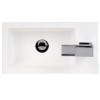 410mm Floor Standing Basin Vanity Unit - Walnut Single Door - Aspen Range