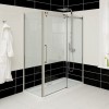 Sliding Shower Enclosure Right Hand 1400 x 800mm - 10mm Glass - Trinity Range