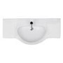 1050mm Vanity Unit with Basin Drawers & Doors White - Windsor