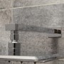 UltraThin Designer Square 200mm Shower Head & Wall Arm