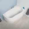 1500 x 900 Prima Offset Luxury Right Handed Corner Bath