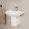 Semi Pedestal Freestanding Bathroom Suite - Tabor Range
