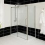1600 x 800mm Right Hand Sliding Shower Enclosure 10mm Glass - Trinity
