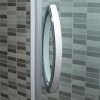 Offset Sliding Door Quadrant Enclosure 1200mm -  8mm Glass - Aquafloe Iris Range
