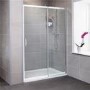 1400mm Sliding Shower Door 8mm Glass - Aquafloe Iris