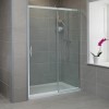 Sliding Shower Door 1700mm - 8mm Glass - Aquafloe Range