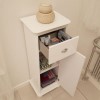 1280mm Storage Unit - White Bathroom Cabinet - Valencia Range
