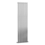 Vega Single Flat Panel Chrome Vertical Radiator - 1600 x 450mm