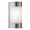 Stainless Steel Vertical Curved Outdoor Wall Light