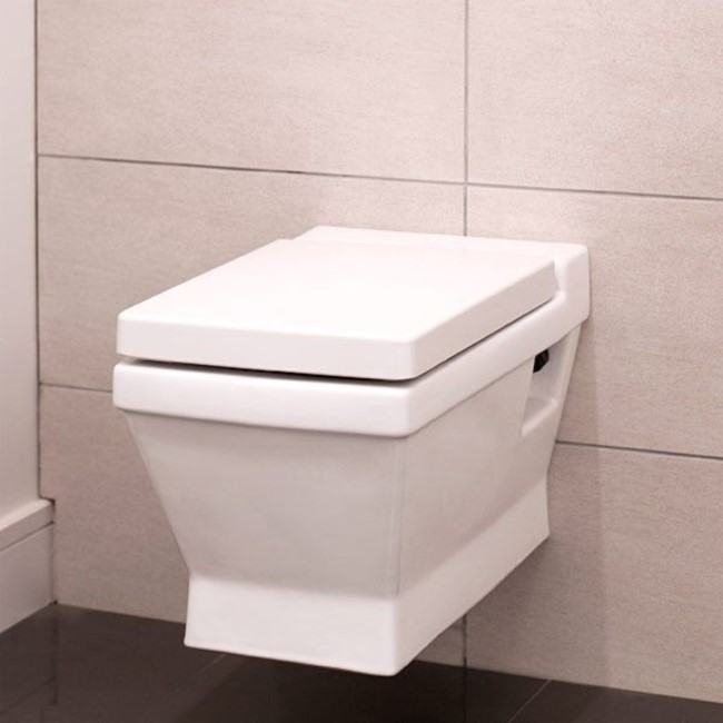 Wall Hung Toilet and Soft Close Seat - Turin Range