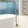 GRADE A1 - S9 Freestanding Bath Shower Mixer Tap
