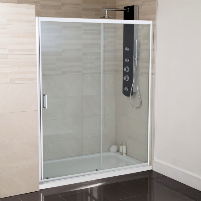 Aqualine 4mm 1600 Sliding Shower Door