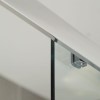 Sliding Shower Door 1200mm - 8mm Glass - Aquafloe Iris Range