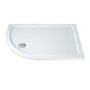Offset Quadrant Left Hand Low Profile Shower Tray - 1200 x 800mm - Slim Line