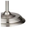 Macbeth Satin Silver Adjustable Table Lamp