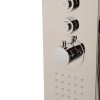 Steel Thermostatic Shower Tower Panel - Catalina Range