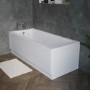 Rutland Square Single Ended Bath - 1600 x 700mm