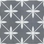Grey Patterned Floor Tile 330 x 330mm - Regent