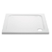 800x800mm Stone Resin Square Shower Tray - Pearl