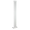 Belgravia 1800 x 198mm Tri-Column White Vertical Radiator