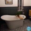Freestanding Single Ended Slipper Bath 1520 x 745mm - Torrelino