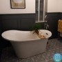 Freestanding Single Ended Slipper Bath 1520 x 745mm - Torrelino