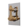 Concealed Dual Control Thermostatic Shower Valve