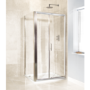 Sliding Shower Door 1200mm - 6mm Glass - Aquafloe Range