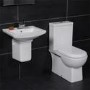 Modena 60 Semi Pedestal Bathroom Suite