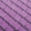 Purple Glass Wall Mosaic
