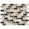 Perth Mocha Stone Brick Wall Mosaic