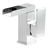 Detta Waterfall Basin Mixer with Side Lever