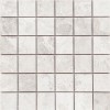 Silver Shadow White Honed Marble Mosaic