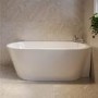 Freestanding Single Ended Right Hand Corner Bath 1600 x 780mm - Cove