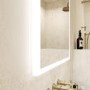 GRADE A1 - Square LED Heated Bathroom Mirror 600mm - Pisces