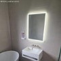 Single Door Sensio Eclipse Recessed Mirrored Bathroom Cabinet with Lights & Shaver Socket 700 x 500mm