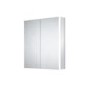 Double Door Sensio Ainsley Chrome Mirrored Bathroom Cabinet with Lights & Bluetooth 664 x 700mm