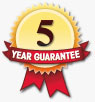 This Product Has a 5 Year Guarantee
