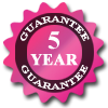 5 Year Guarantee