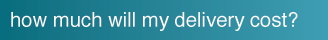 How much will my delivery cost