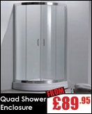 Quadrant Shower Enclosures from &pound;89.95