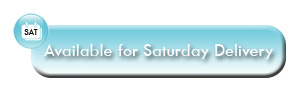 saturday delivery available at an extra charge