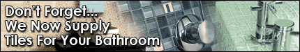 Save 20% off bathroom tiles when purchasing your bathroom suite!