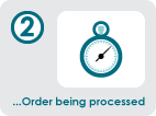 ...Order being processed